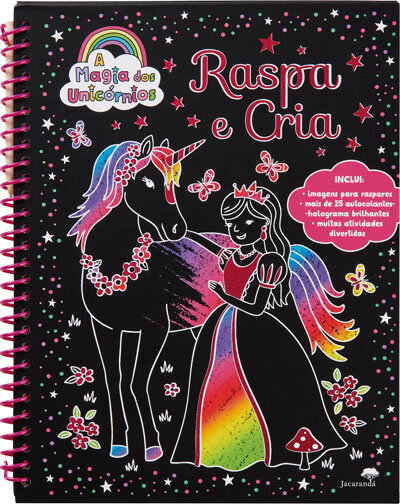 A Magia Dos Unicornios - Raspa E Cria