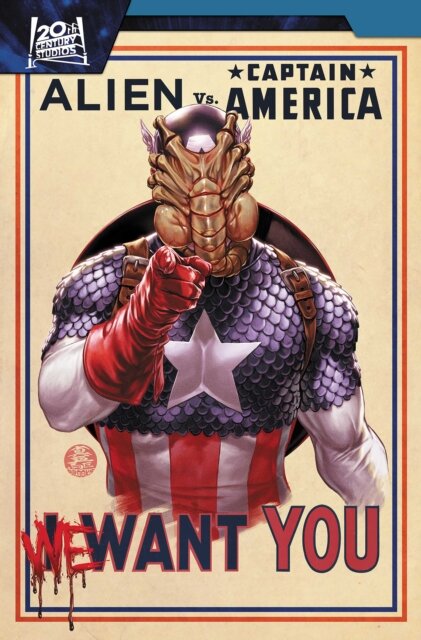 Alien Vs. Captain America
