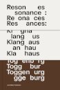 Resonances