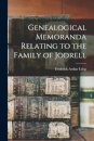 Genealogical Memoranda Relating to the Family of Jodrell