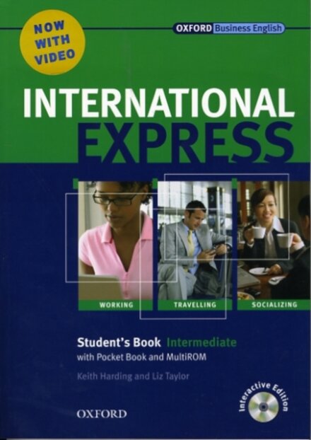 International Express Interactive Edition Intermediate: Student's Pack (Student's Book, Pocket Book, MultiROM and DVD-ROM)