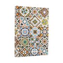 2026 Porto (Portuguese Tiles) Day-at-a-Time Hardcover Flexi Dayplanner 2026 (Elastic Band Closure)