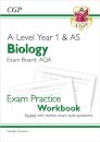 A-Level Biology: AQA Year 1 & AS Exam Practice Workbook - includes Answers