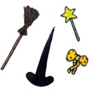 Room On The Broom Sew On Patch Set