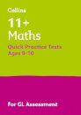 11+ Maths Quick Practice Tests Age 9-10 (Year 5)