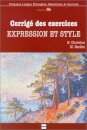 Corrigé des exercices : Expression et Style