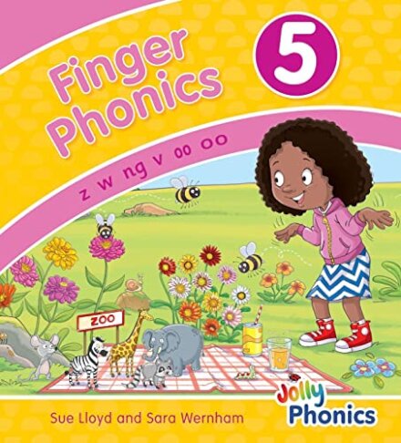 Finger Phonics Book 5: In Precursive Letters