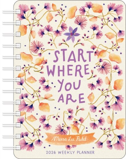 Meera Lee Patel 2026 Weekly Planner Calendar