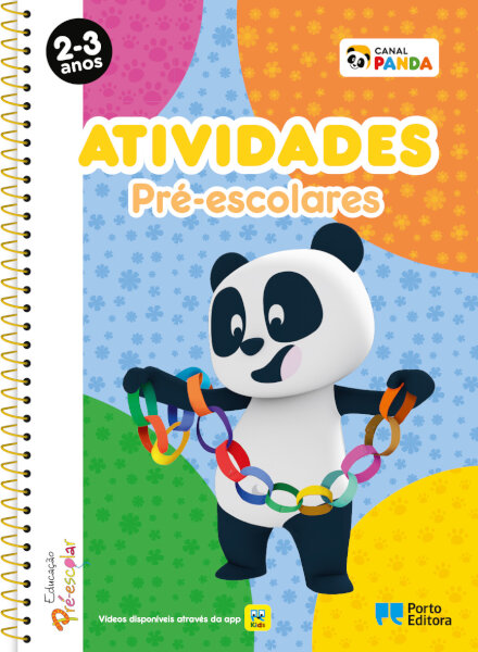 Atividades Pré-escolares Panda - 2-3 anos