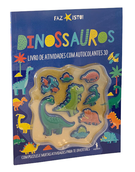 Dinossauros: Bolhinhas Autocolantes