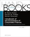 Handbook of the Economics of Corporate Finance