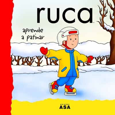 Ruca aprende a Patinar