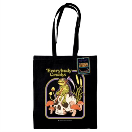 Steven Rhodes (Everybody Croaks) Black Tote Bag
