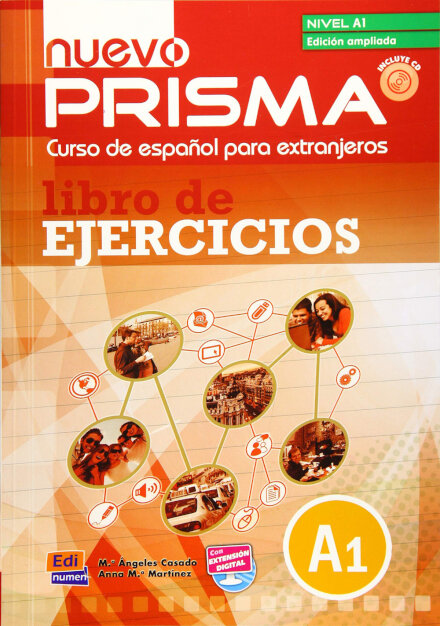 nuevo Prisma A1 - Libro de ejercicios - Ed. ampliada (12 unidades)