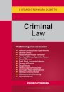A Straightforward Guide to Criminal Law