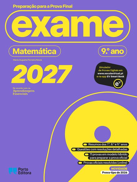 Preparação para a Prova Final 2027 - Matemática - 9.º ano