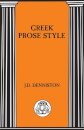 Greek Prose Style