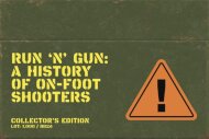 Run 'n' Gun: A Guide to On-Foot Shooters (Collector's Edition)