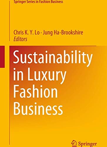 Sustainability in Luxury Fashion Business Relié