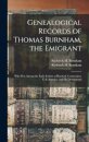 Genealogical Records of Thomas Burnham, the Emigrant