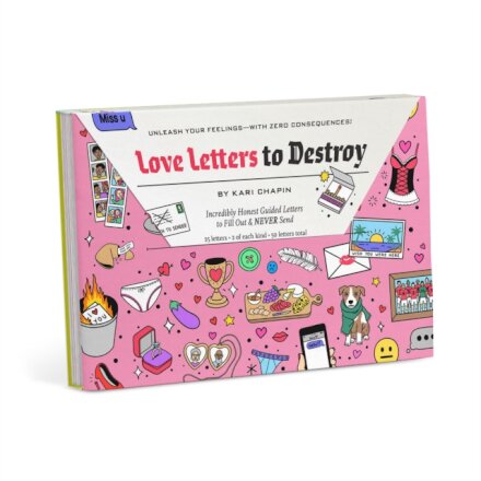 Knock Knock Love Letters to Destroy Journal