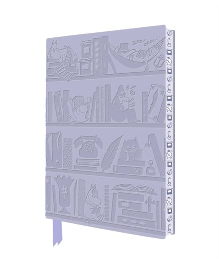 Moomin Bookshelves Artisan Art Notebook (Flame Tree Journals)