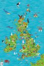 Children’s Wall Map of the United Kingdom and Ireland