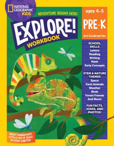 National Geographic Kids Explore! Workbook Pre-K