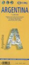 Argentina, Argentinien, Borch Map