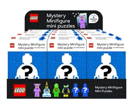 LEGO Mystery Minifigure Puzzles Blue Edition 12 Copy CDU