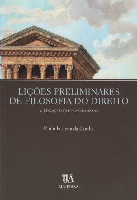 Liçoes Preliminares Filosofia Direi