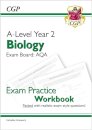 A-Level Biology: AQA Year 2 Exam Practice Workbook - includes Answers