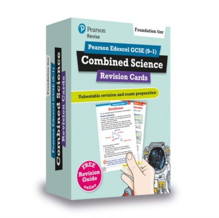 Pearson REVISE Edexcel GCSE Combined Science (Foundation) Revision Cards - for 2026, 2027 exams