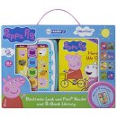 Peppa Pig: Me Reader Jr Electronic Look and Find Reader and 8-Book Library Sound Book Set