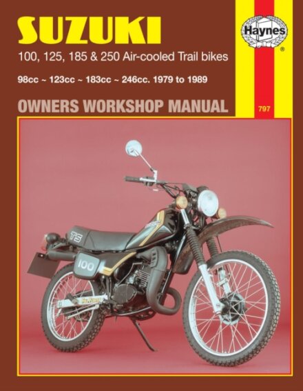 Suzuki 100, 125, 185 & 250 Air-Cooled Trail Bikes (79 - 89)