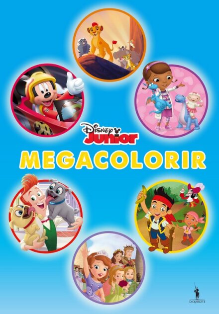 Livro de Colorir Mega Disney Junior