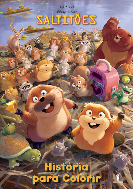 Saltitões: História para Colorir