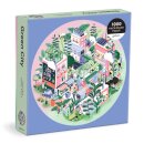 Green City 1000 Piece Round Puzzle