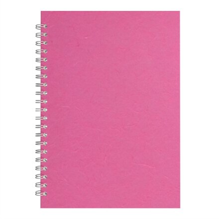 A4 Posh Pig White Paper 35lvs Bright Pink Silk