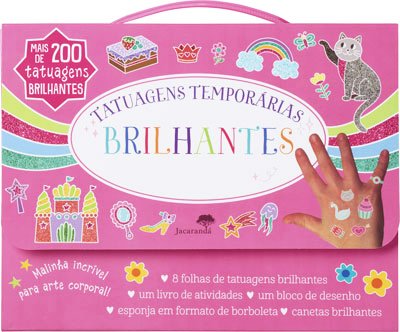 Brilhantes - Tatuagens Temporarias - Mala De Atividades