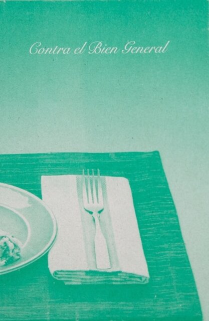 Contra el Bien General