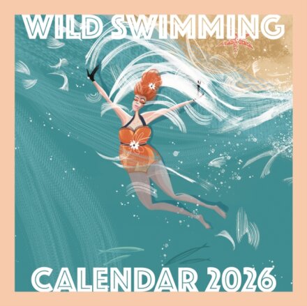 Wild Swimming Square Wall Calendar 2026