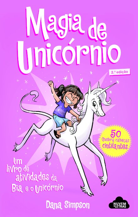 Bia e o Unicórnio - Magia do Unicórnio - 50 quebra-cabeças cintilantes