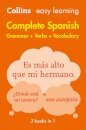 Collins Easy Learning Spanish Complete Grammar, Verbs and Vocabulary (3 books in 1)