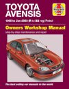 Toyota Avensis Petrol (98 - Jan 03) Haynes Repair Manual