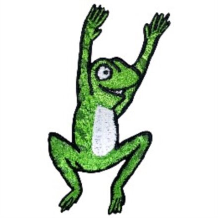 Frog Character Sew On Patch