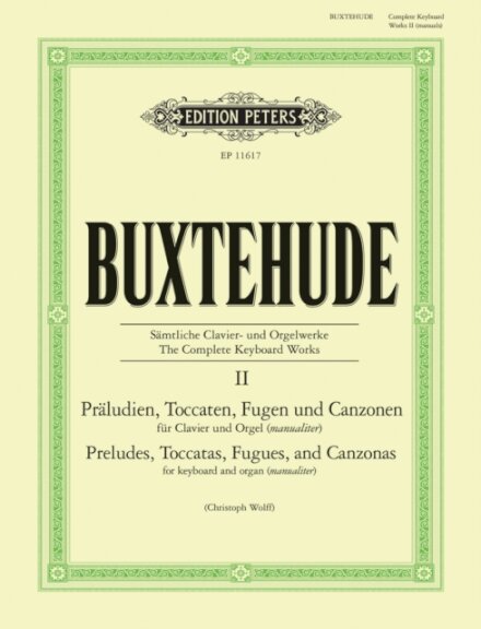 The Complete Keyboard Works Vol. II: Preludes, Toccatas, Fugues, and Canzonas