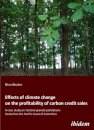 Effects of climate change on the profitability of carbon credit sales