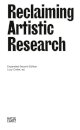 Reclaiming Artistic Research: Expanded Second Edition