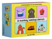 A Monkey Eating a Lemon